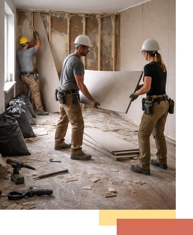 Демонтаж стеновых панелей в Ивантеевке быстро и аккуратно