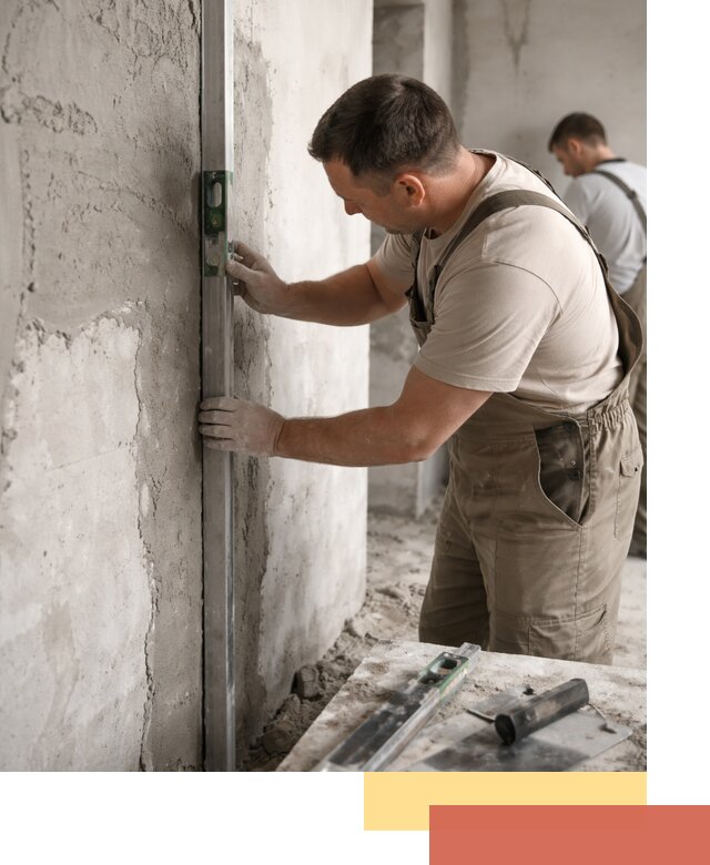 Установка штукатурных маяков в Ивантеевке с гарантией качества