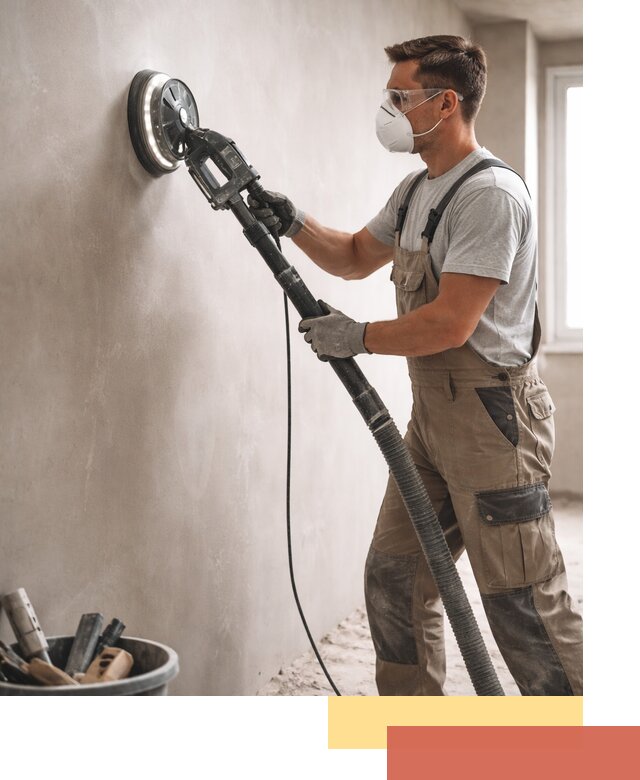 Профессиональная шлифовка стен в Ивантеевке быстро и качественно