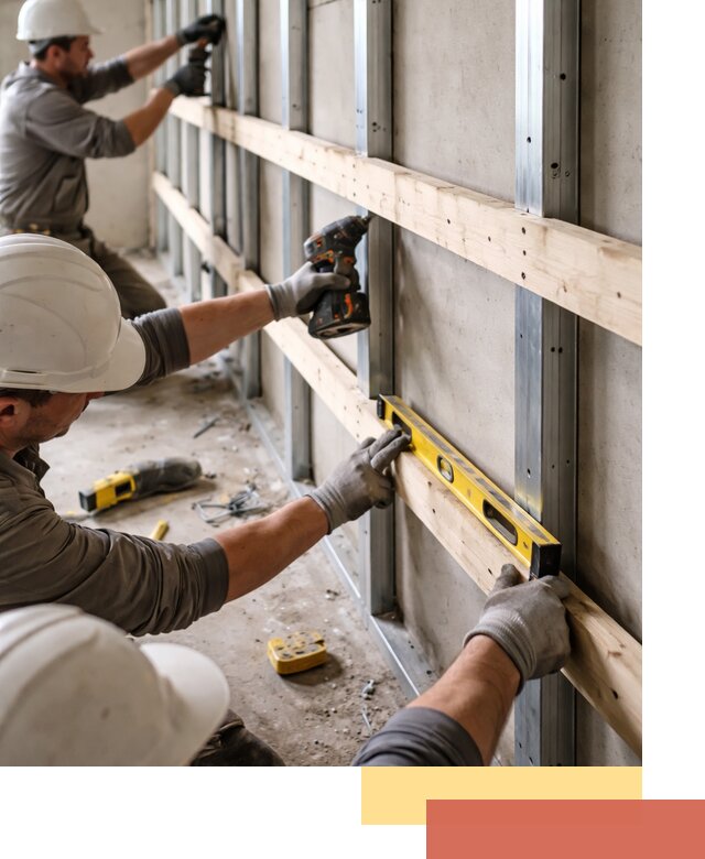 Устройство обрешетки под панели в Ивантеевке