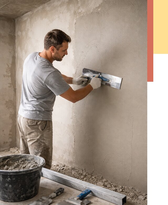 Штукатурка стен без маяков в Ивантеевке от 7407 руб/м2 — услуги и цена | ОТДЕЛОЧНИК-Внт