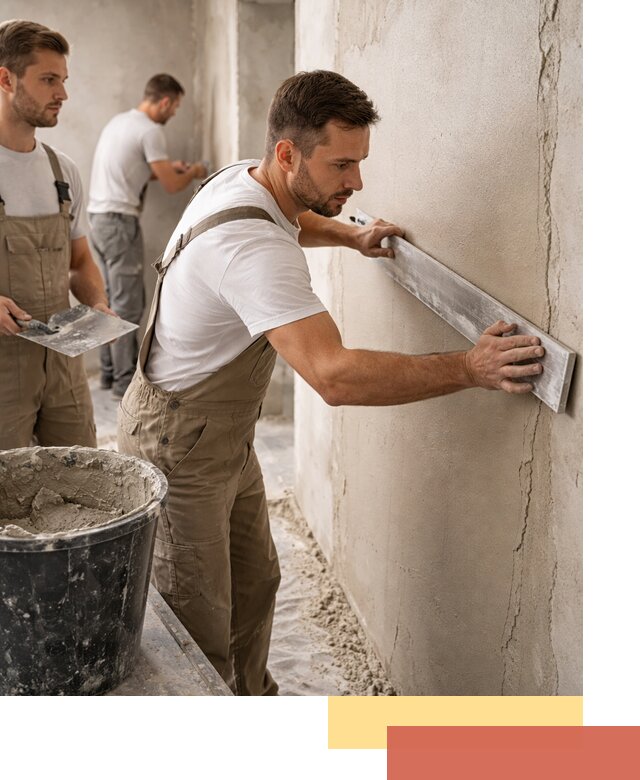 Штукатурка стен без маяков в Ивантеевке быстро и качественно