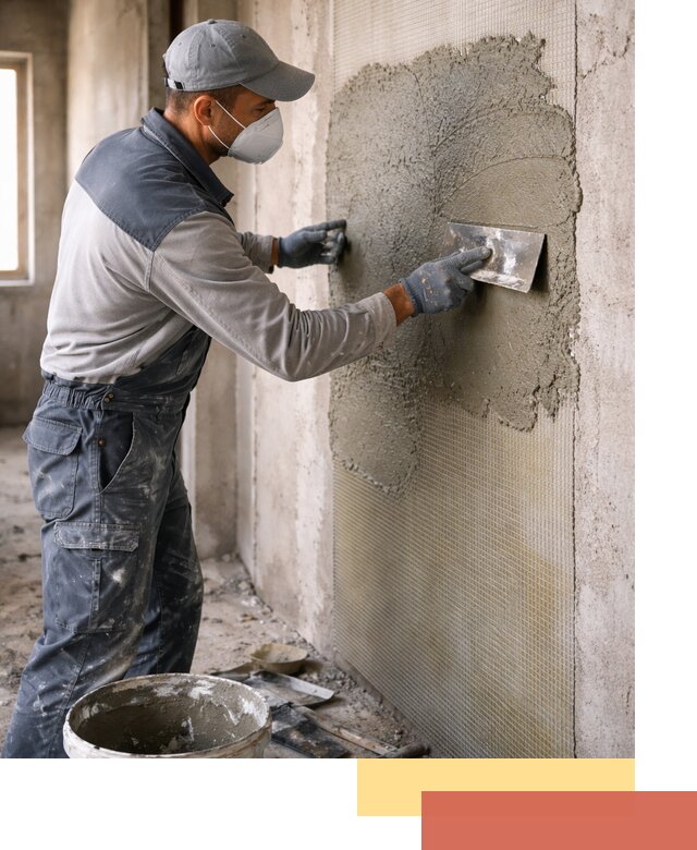 Штукатурка стен по сетке в Ивантеевке под ключ качественно и быстро