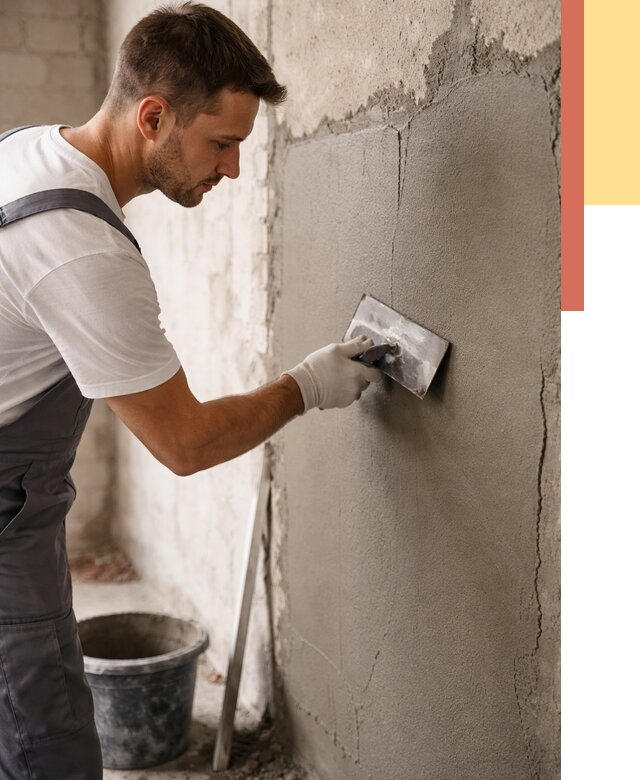 Штукатурка стен под плитку в Ивантеевке от 4321 руб./м2 — выравнивание под плитку | ОТДЕЛОЧНИК-Внт