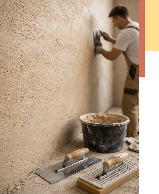 Декоративная штукатурка травертин в Ивантеевке от 1852 руб/м2 — качественно и недорого | ОТДЕЛОЧНИК-Внт