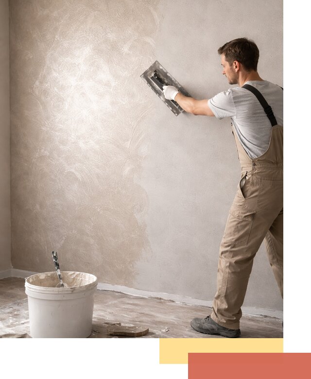 Декоративная штукатурка «Мокрый шелк» под ключ в Ивантеевке