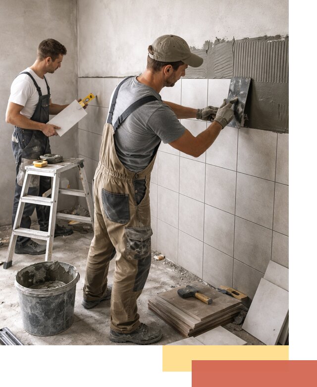 Укладка плитки на стены в Ивантеевке профессионально и надежно