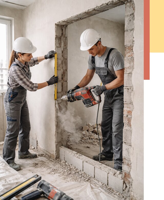 Создание проемов в стенах в Ивантеевке от 6687 руб. — алмазная резка и расширение | ОТДЕЛОЧНИК-Внт