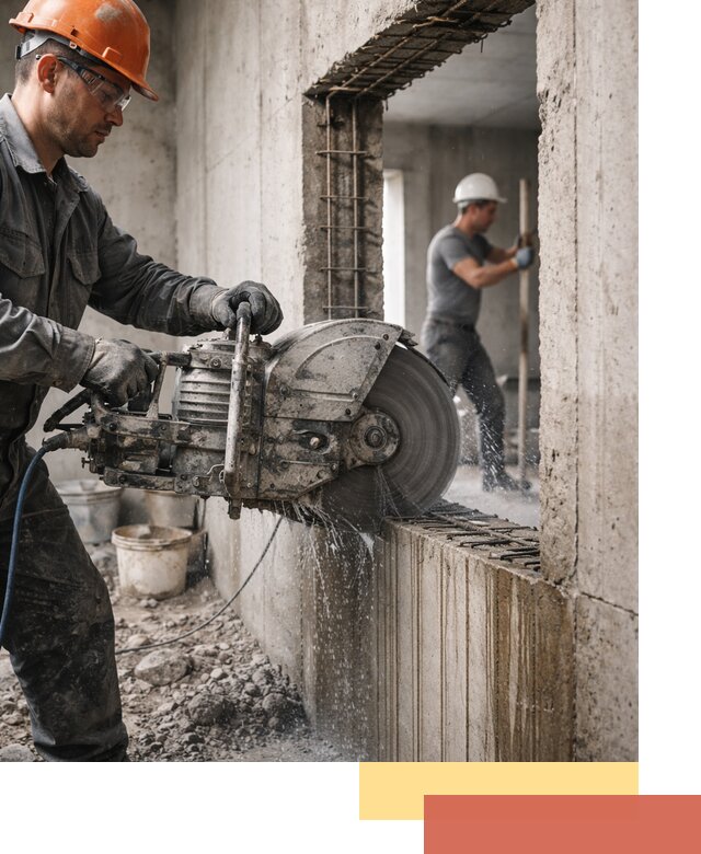 Алмазная резка проемов в Ивантеевке быстро и точно