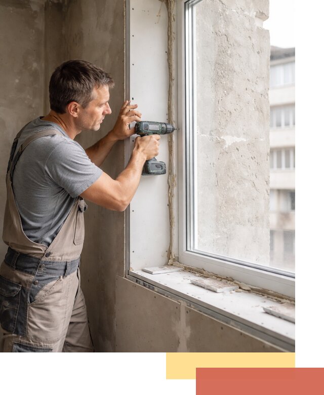 Монтаж гипсокартонных откосов в Ивантеевке под ключ