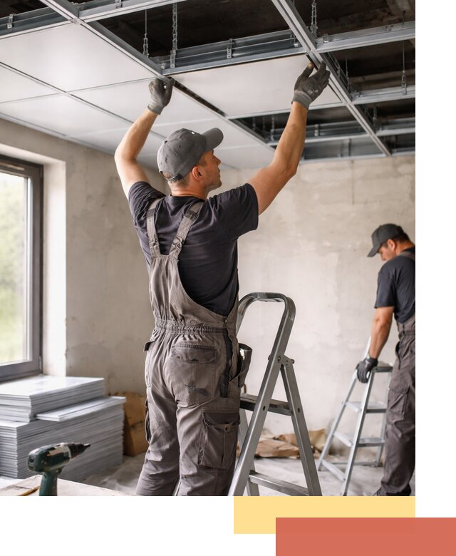 Монтаж кассетного потолка в Ивантеевке качественно и быстро