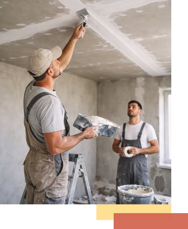 Обработка швов потолка ГКЛ в Ивантеевке: качественная заделка и шпатлевка