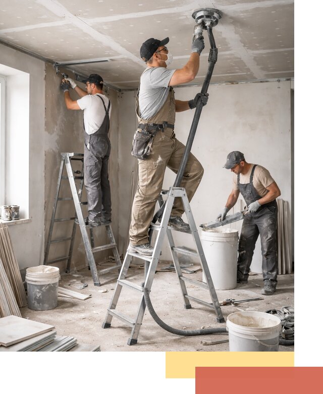 Ремонт потолка из гипсокартона в Ивантеевке: быстрый и качественный монтаж