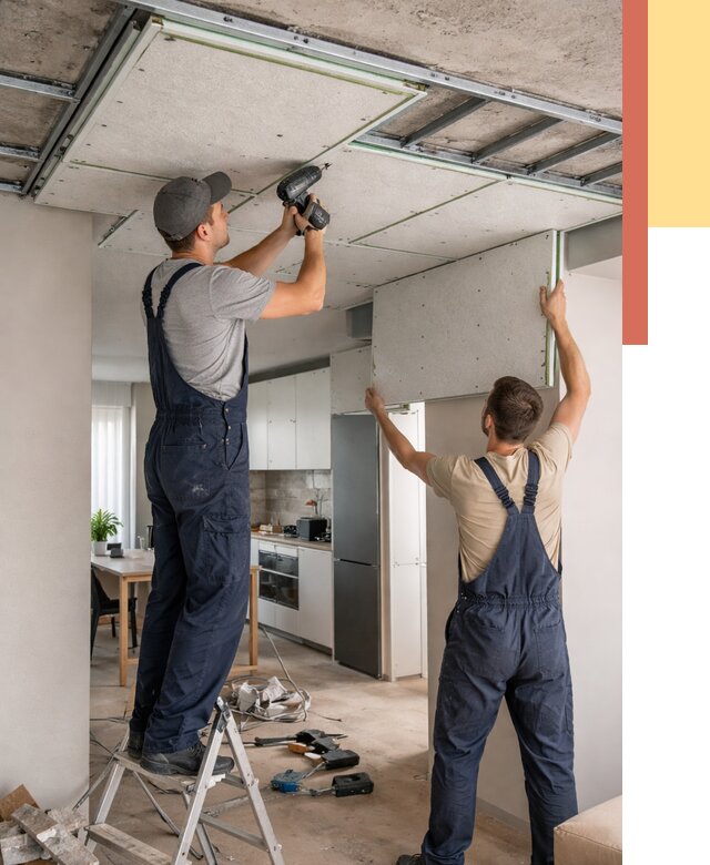 Шумоизоляция потолка панелями зипс в Ивантеевке от 1903 руб. под ключ | ОТДЕЛОЧНИК-Внт